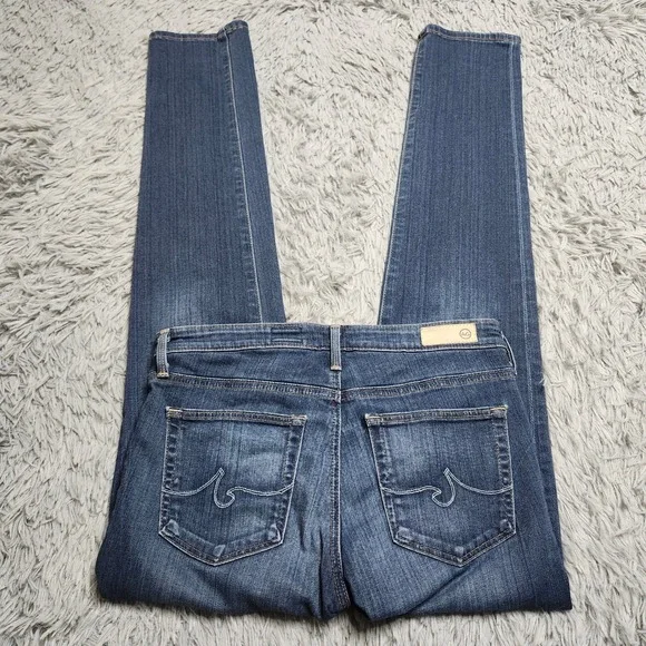 AG Adriano Goldschmied Jeans Womens 26R Prima Mid Rise Cigarette Denim Stretch - Picture 4 of 13